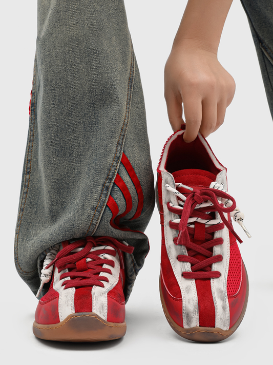 Heritage Trainer — Unisex Retro Court Sneaker