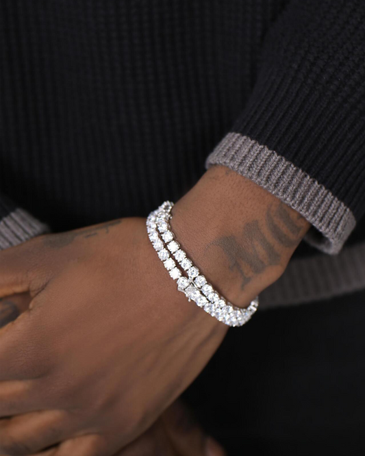 925 Sterling Silver Tennis Bracelet
