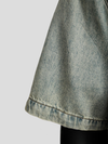 Lyocell Washed Denim Short Sleeve Shirt