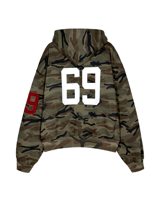 Vintage Vibe Heavywork Fleece-Lined Camo Hoodie Jacket