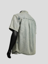 Lyocell Washed Denim Short Sleeve Shirt