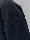 440g Cotton Anniversary Print Open-Neck Pullover Sweatshirt