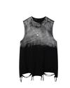 Washed Gradient Tank – Distressed Street Vest