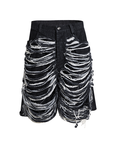 Heavy Washed Cutoff Shorts – American Street Style