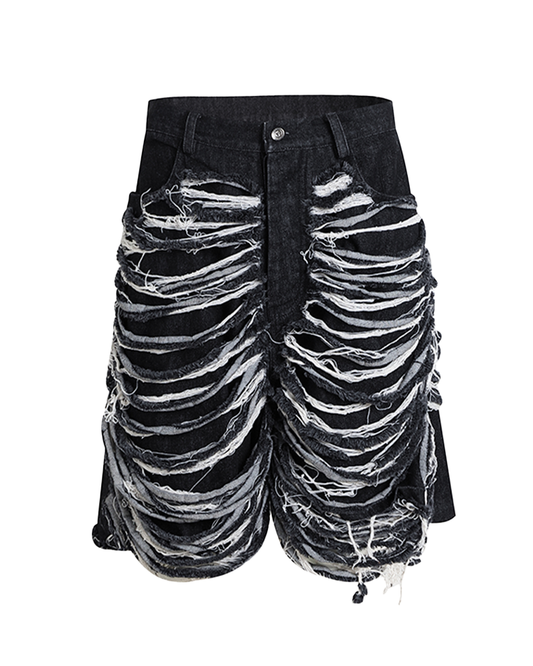 Heavy Washed Cutoff Shorts – American Street Style