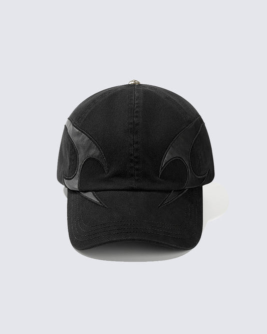 Vintage Denim Cap – Bold Art Graphic Street Style