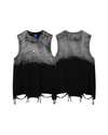 Washed Gradient Tank – Distressed Street Vest