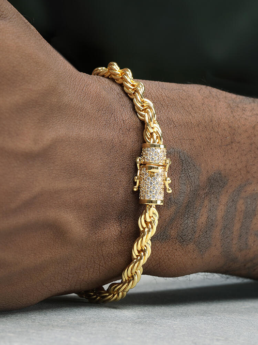 18K Gold Plated Cuban Link Bracelet