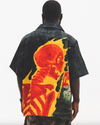 Skull Print Shirt – Cuban Collar Street Style