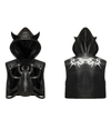 Spider Vest Bag – Cutout Faux Leather Streetwear