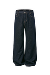 Cleanfit Wide-Leg Vintage Straight Denim