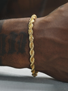 18K Gold Plated Cuban Link Bracelet