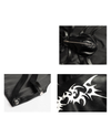 Spider Vest Bag – Cutout Faux Leather Streetwear