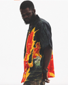 Skull Print Shirt – Cuban Collar Street Style