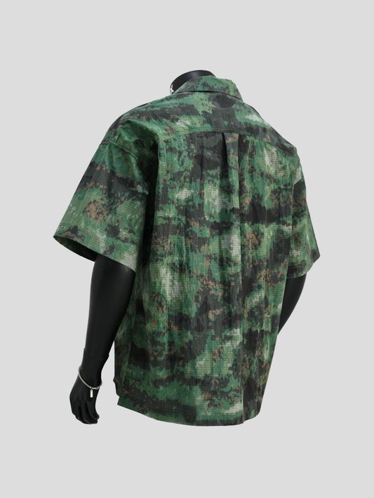 Quick-Dry Digital Camo Tactical Work Shirt