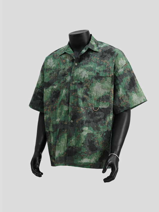 Quick-Dry Digital Camo Tactical Work Shirt