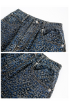 Washed Hip-Hop Loose Wide-Leg Jeans