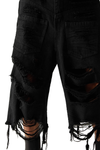 RO-Inspired Distressed Denim Shorts