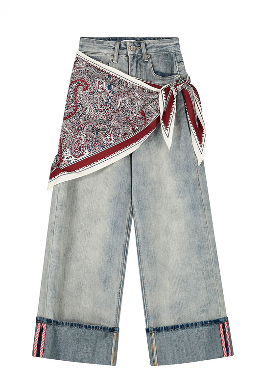 Stacked Punk Layered Denim