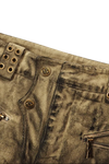 Pathogen Invasion Curved Hem Denim