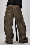 Pathogen Invasion Curved Hem Denim