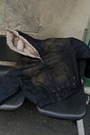 Vintage Faux Fur Lined Hooded Jacket