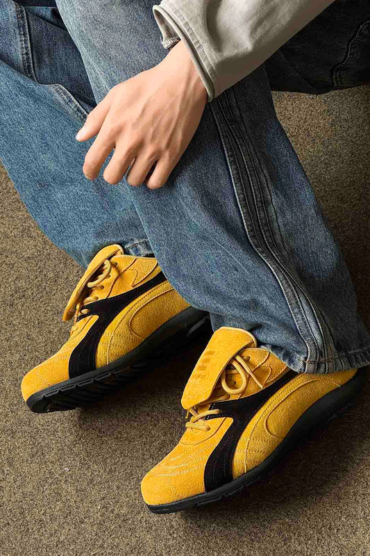 Retro Colorblock Flap Sneakers