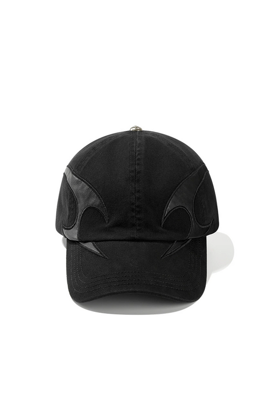 Dark Flame Embroidered Baseball Cap