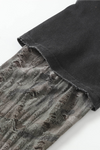 Distressed Layered Long Sleeve Tee