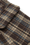 Plaid Wide-Leg Cargo Pants