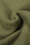 Vintage Jacquard Knit Zip Hoodie