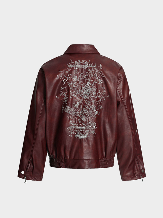 Vintage Chinese Embroidery Loose Jacket
