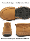 ArcticGrip Fleece Short Boot — Insulated Anti-Slip Outdoor Moc