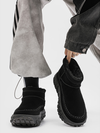 ArcticGrip Fleece Short Boot — Insulated Anti-Slip Outdoor Moc