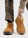 ArcticGrip Fleece Short Boot — Insulated Anti-Slip Outdoor Moc