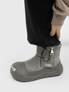 ArcticGrip Zip Short Boot — Insulated Anti-Slip Moc