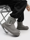 ArcticGrip Zip Short Boot — Insulated Anti-Slip Moc