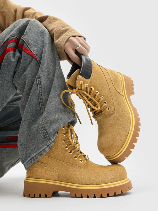 Timber Patrol Chunky Lug Suede Boot