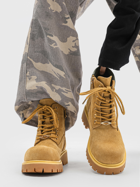 Timber Patrol Chunky Lug Suede Boot