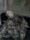 Vintage Faux Fur Lined Hooded Jacket