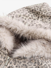 Vintage Faux Fur Lined Hooded Jacket