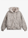 Vintage Faux Fur Lined Hooded Jacket