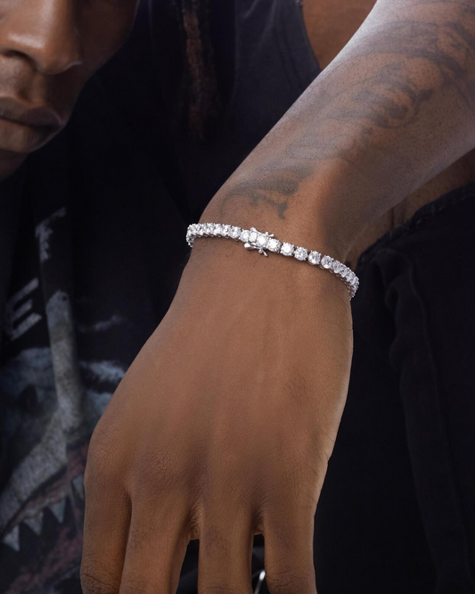 925 Sterling Silver Tennis Bracelet