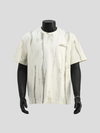 Embroidered Distressed Tie-Dye Short Sleeve T-Shirt